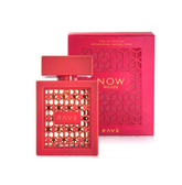 NOW ROUGE PERFUME  EDP 100 ML (3.4Oz) RAVE BY LATTAFA PERFUMES